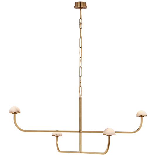 Lustre peu profond à deux niveaux Pedra