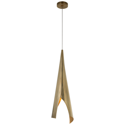 Piel Medium Wrapped Pendant