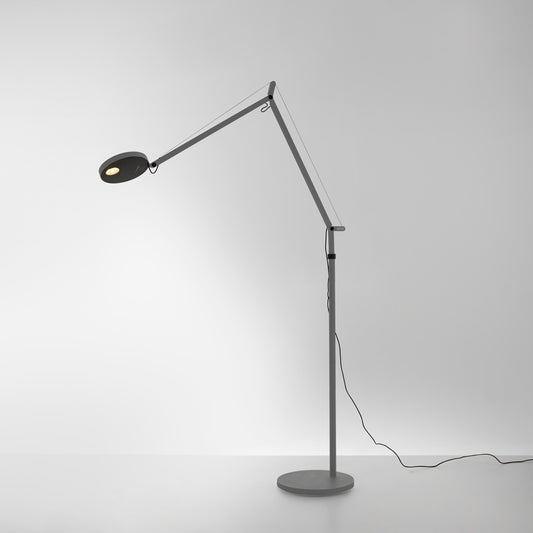 DEMETRA LED 9.2W 27K MP-MV GREY W/DIM W/FLOOR SUPPORT