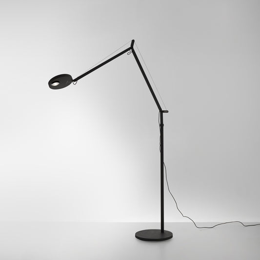 DEMETRA PRO LED 12W 30K 90CRI MP-MV MATTE BLACK W/DIM W/FLOOR SUPPORT