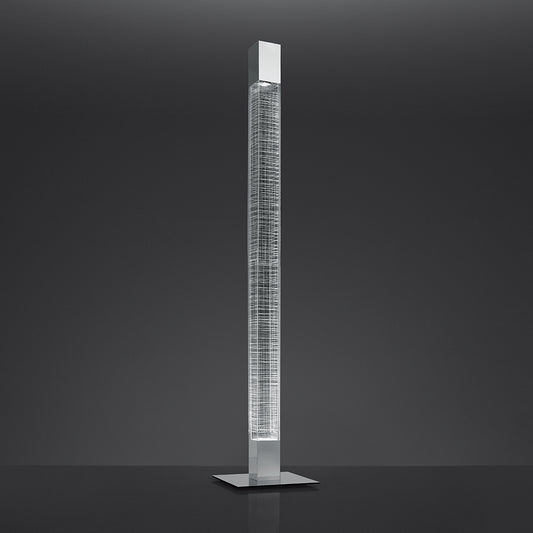 MIMESI FLOOR LED 42W+3W 30K CHROME 120V