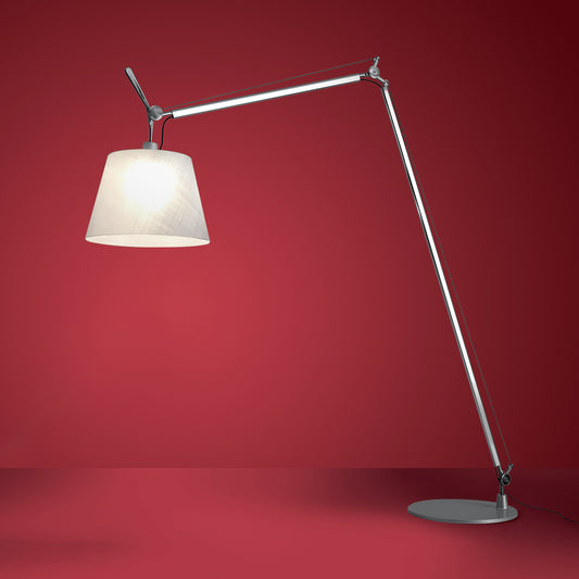 TOLOMEO MAXI W/20.5IN DIFF PARCH MAX 20W E26 DIM ON CORD ALUM