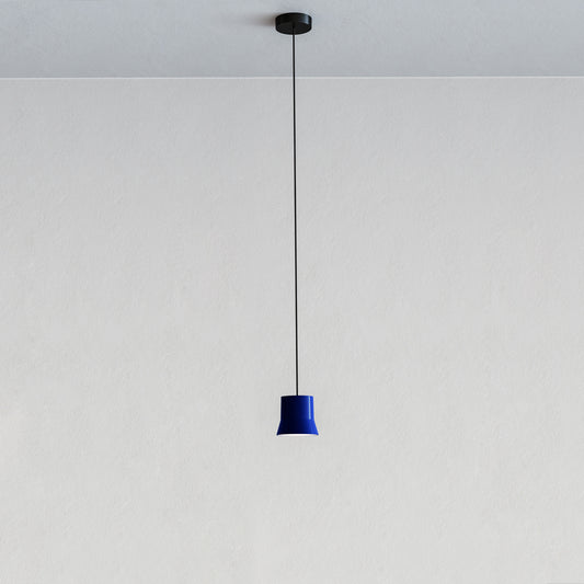 GIO SUSP LED 8W 30K 80CRI DIM 2-WIRE BLUE 120V