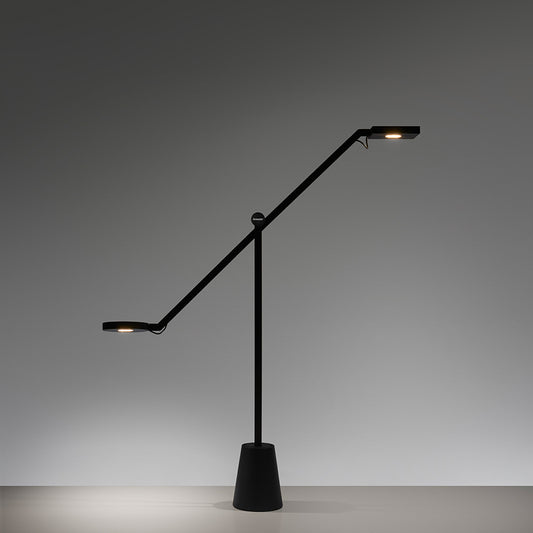 EQUILIBRIST TABLE LED 9W+3W 30K MP-MV BLACK W/DIM