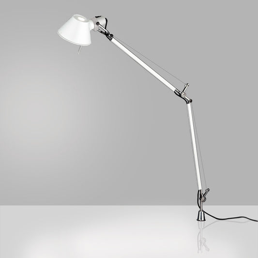 TOLOMEO CLASSIC MAX 100W E26 WHITE W/IN-SET PIVOT ALUM