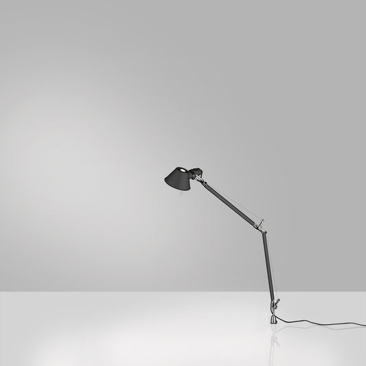 TOLOMEO MINI MAX 100W E26 BLACK W/IN-SET PIVOT ALUM