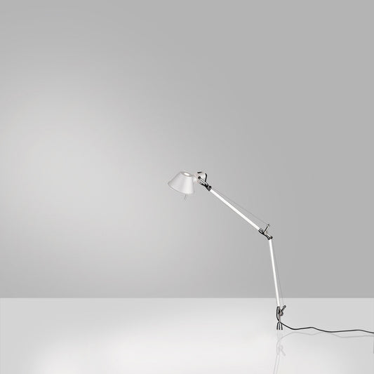 TOLOMEO MINI MAX 100W E26 WHITE W/IN-SET PIVOT ALUM