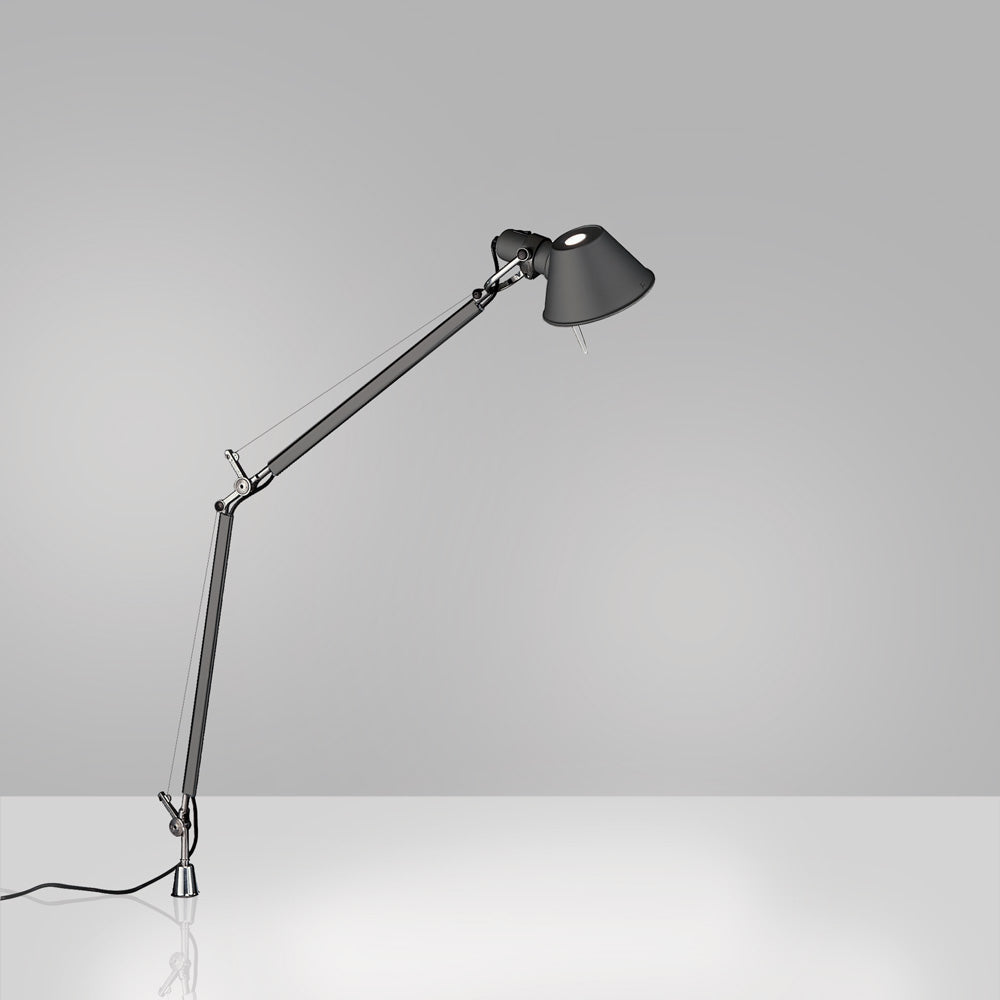 TOLOMEO MIDI LED 9W 30K MP-MV ANTHRACITE W/IN-SET PIVOT ALUM