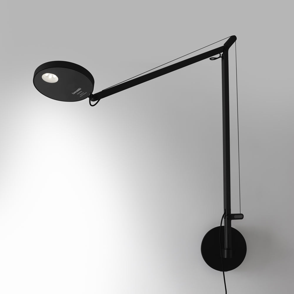 DEMETRA LED 9.2W 30K MP-MV MATTE BLACK W/DIM W/WALL SUPPORT