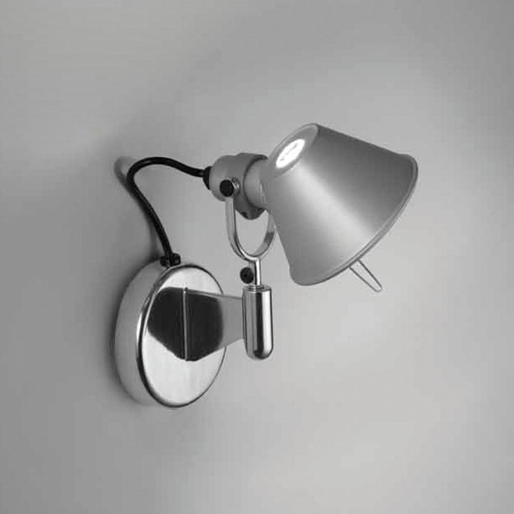 TOLOMEO WALL SPOT LED 10W 30K ALUM SANS INTERRUPTEUR