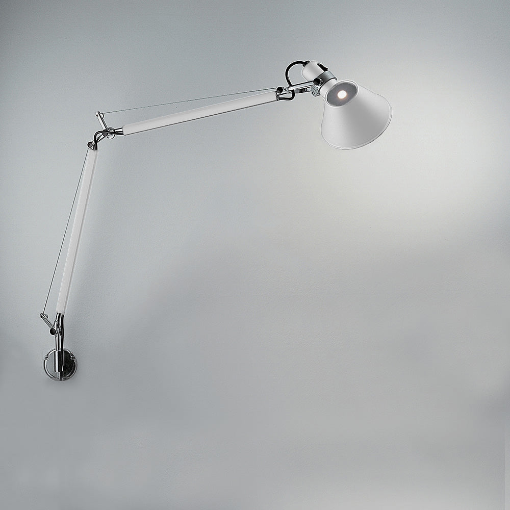 TOLOMEO CLASSIC MAX 100W E26 WHITE W/J BRACKET(ALU)