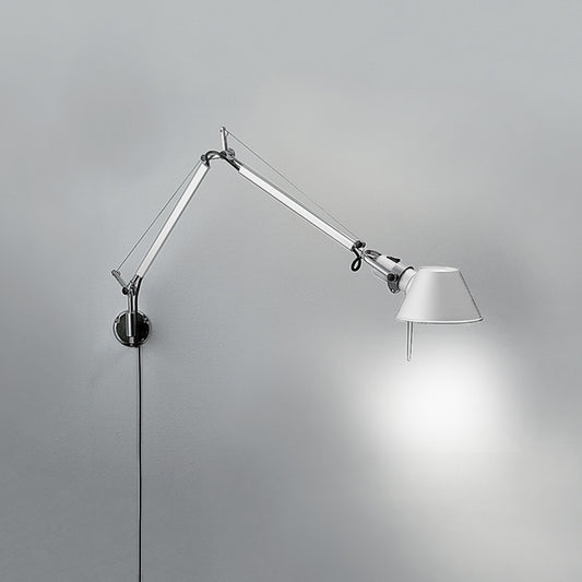 TOLOMEO MINI MAX 100W E26 WHITE W/S BRACKET(ALU)