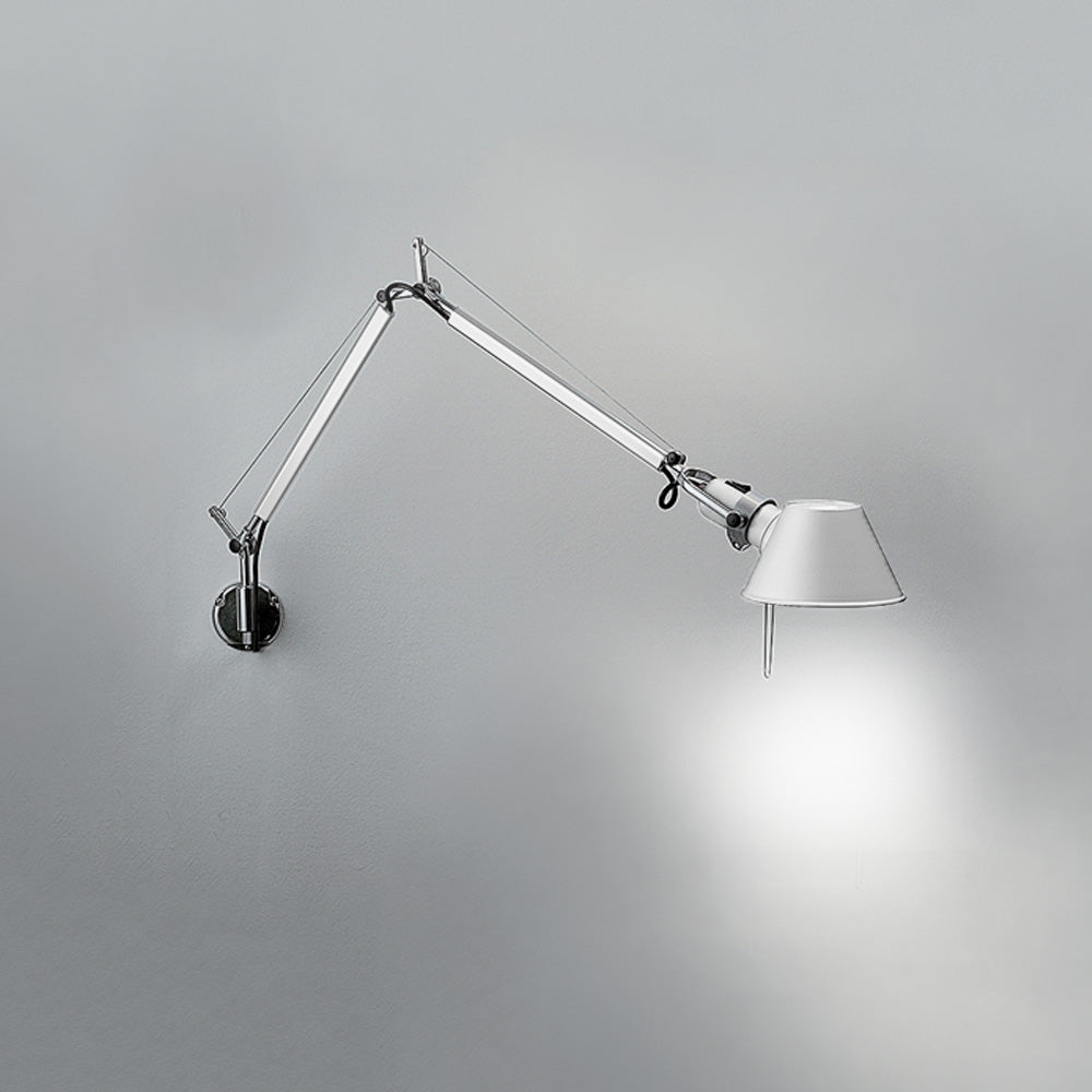 TOLOMEO MINI MAX 100W E26 WHITE W/J BRACKET(ALU)