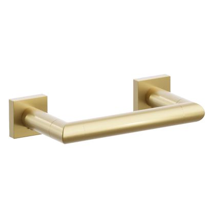 Modern Tubular Brass Paper Holder – Pivoting Double Post