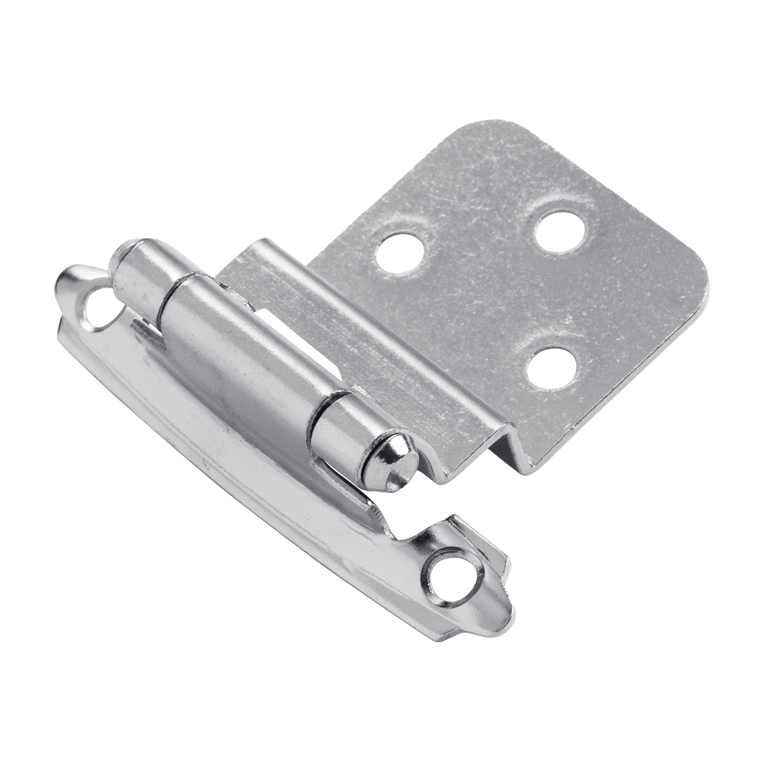 Facette Collection Knob 1-3/8 Inch Diameter Satin Brass Finish