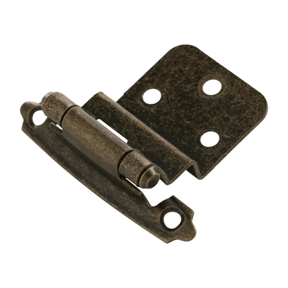 Facette Collection Knob 1-3/8 Inch Diameter Satin Brass Finish