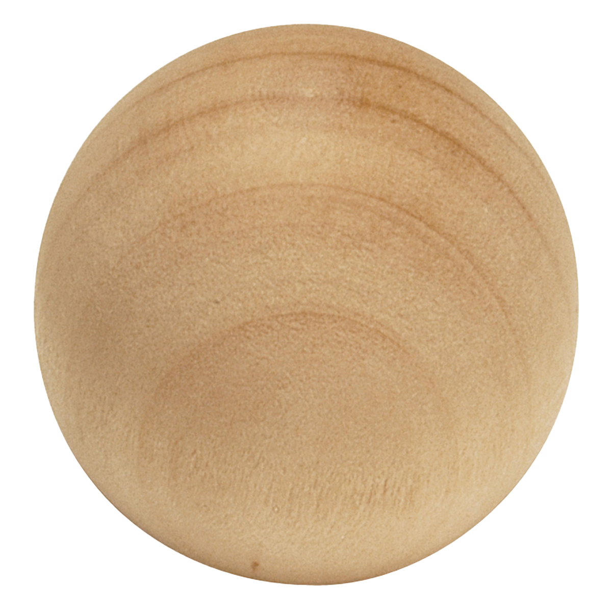 Facette Collection Knob 1-3/8 Inch Diameter Satin Brass Finish