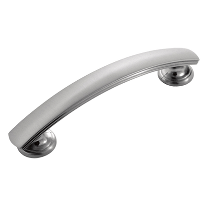 Facette Collection Knob 1-3/8 Inch Diameter Satin Brass Finish