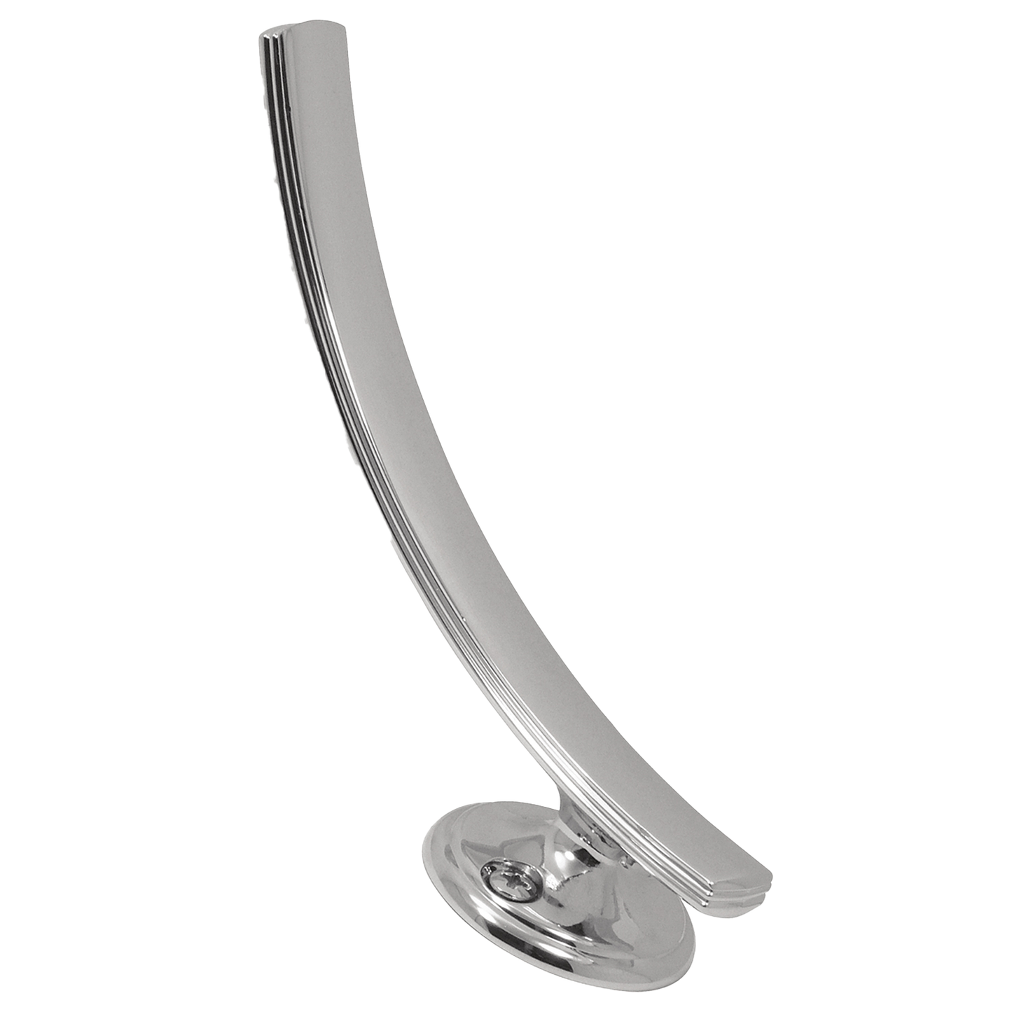 Facette Collection Knob 1-3/8 Inch Diameter Satin Brass Finish