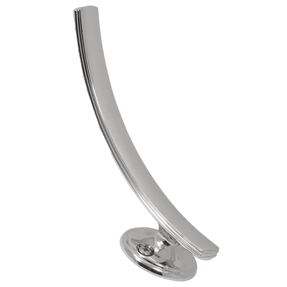 Facette Collection Knob 1-3/8 Inch Diameter Satin Brass Finish