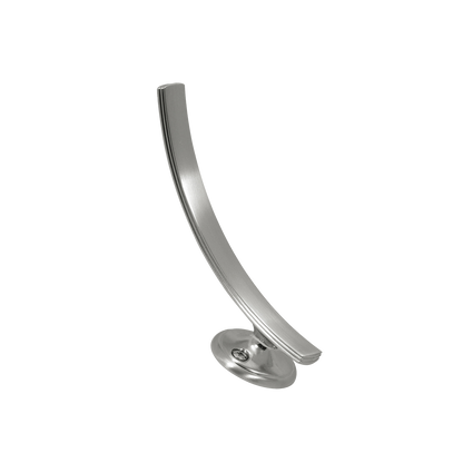 Facette Collection Knob 1-3/8 Inch Diameter Satin Brass Finish