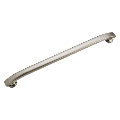 Facette Collection Knob 1-3/8 Inch Diameter Satin Brass Finish