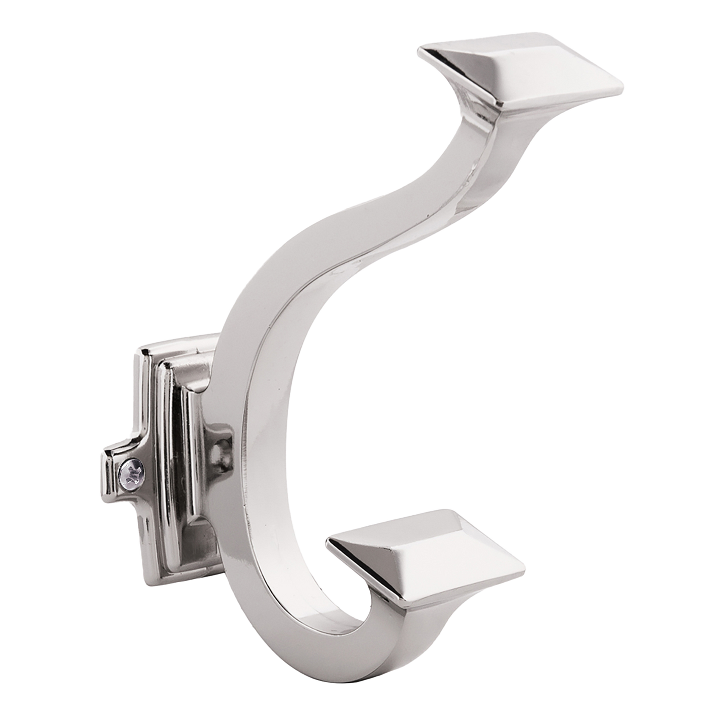 Facette Collection Knob 1-3/8 Inch Diameter Satin Brass Finish