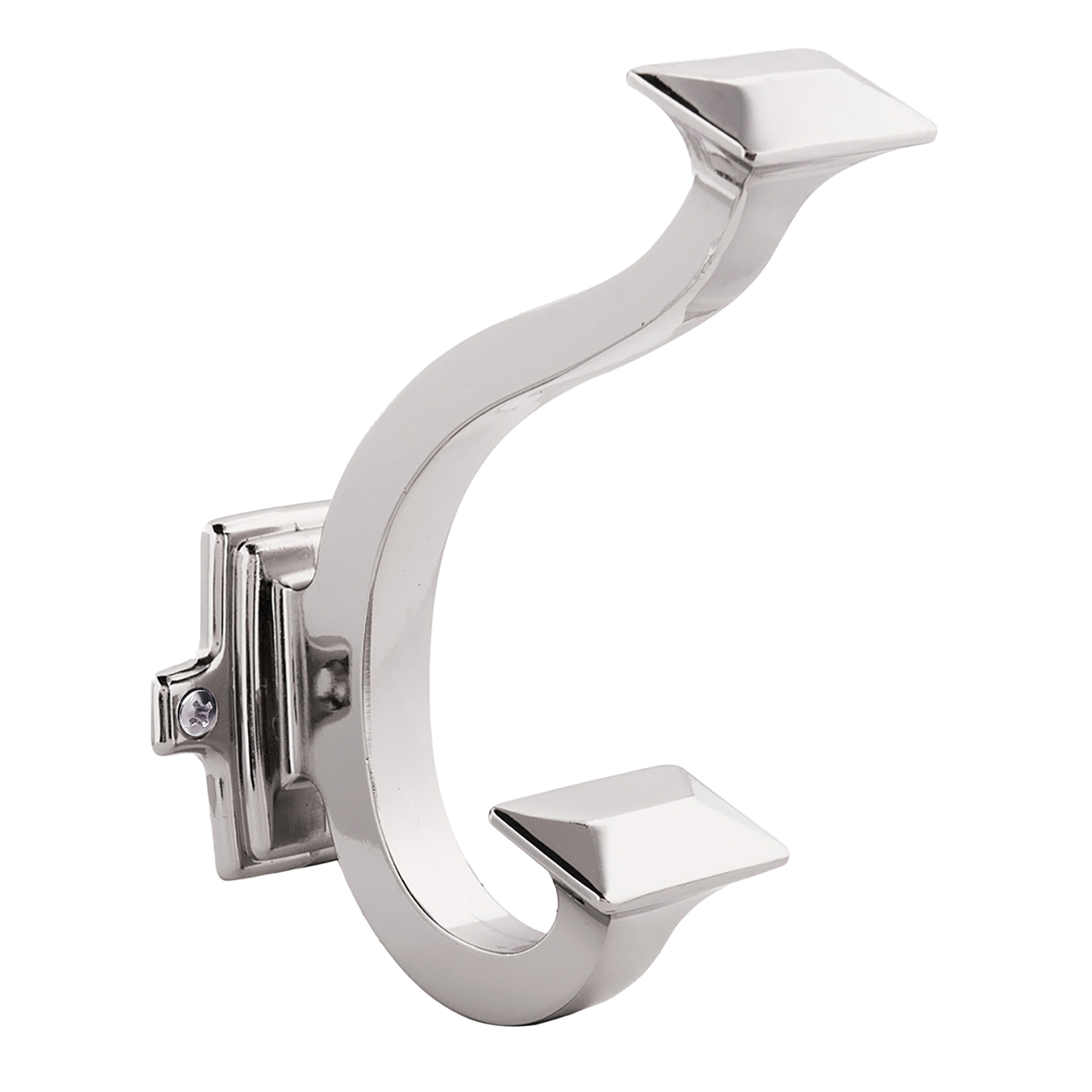 Facette Collection Knob 1-3/8 Inch Diameter Satin Brass Finish