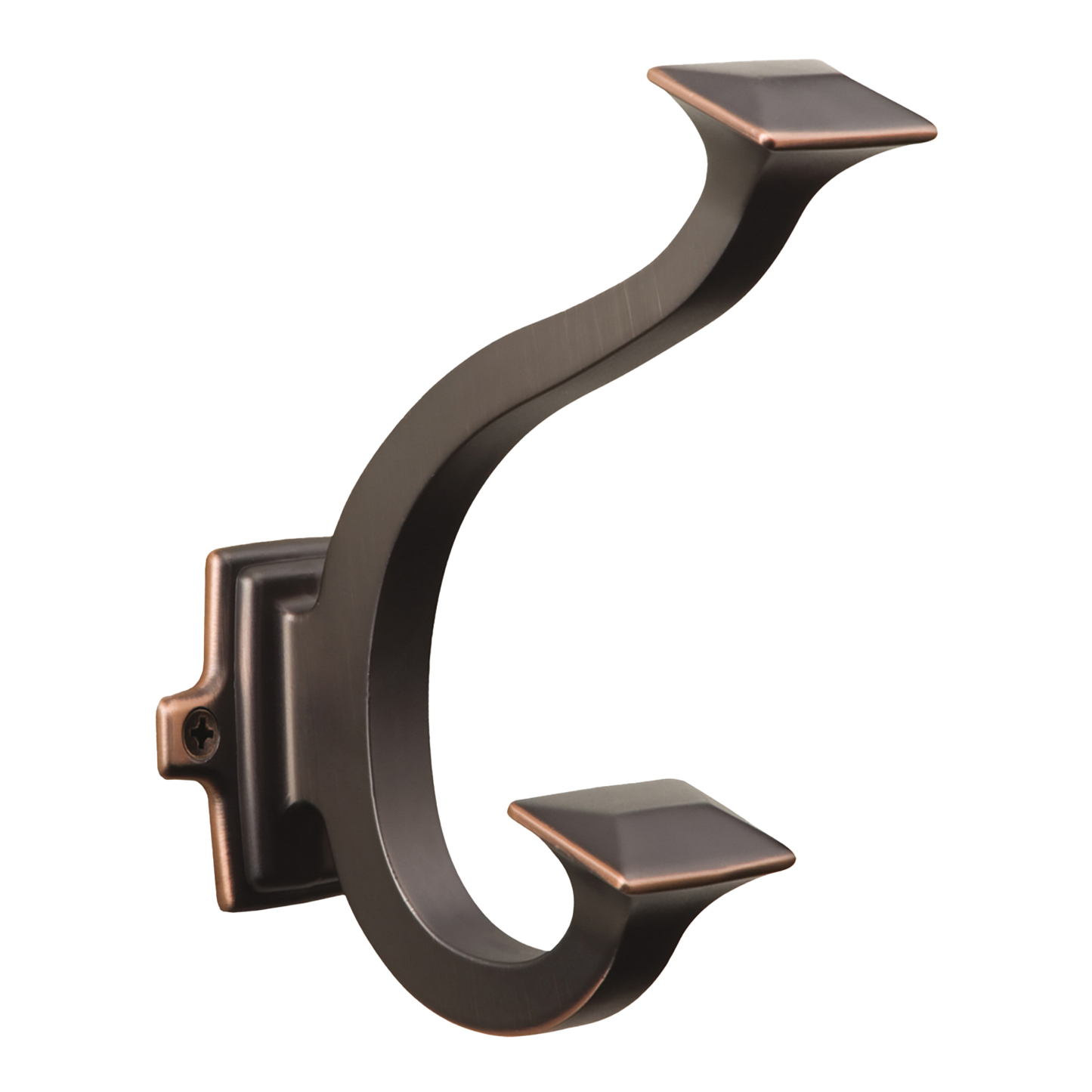 Facette Collection Knob 1-3/8 Inch Diameter Satin Brass Finish