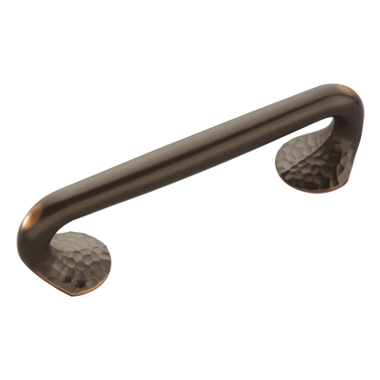 Facette Collection Knob 1-3/8 Inch Diameter Satin Brass Finish