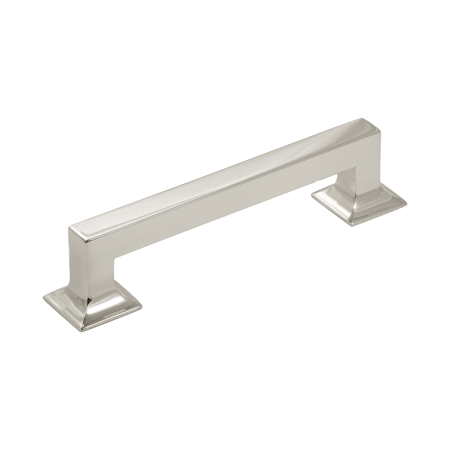 Facette Collection Knob 1-3/8 Inch Diameter Satin Brass Finish