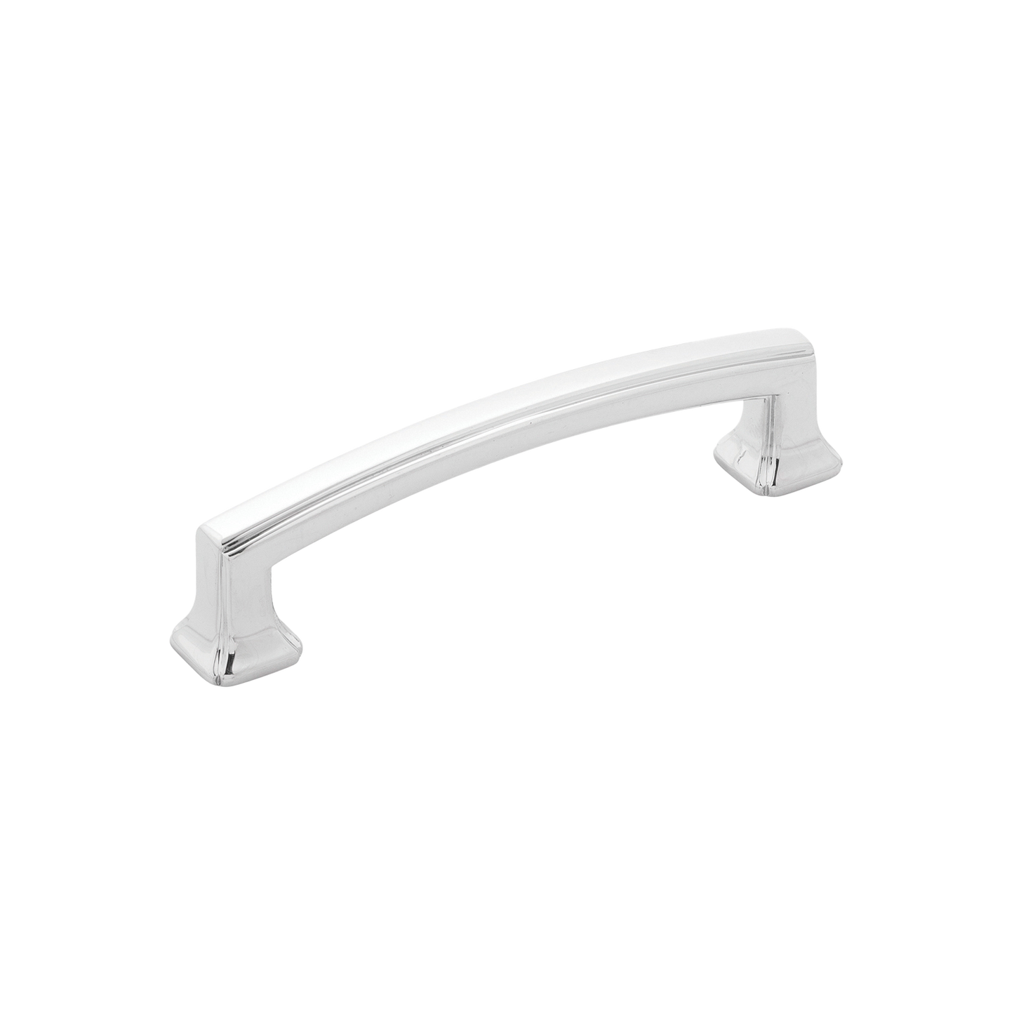 Facette Collection Knob 1-3/8 Inch Diameter Satin Brass Finish