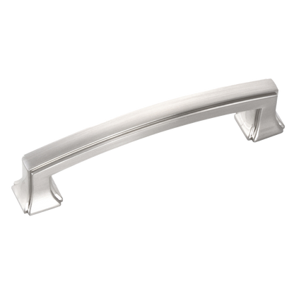 Facette Collection Knob 1-3/8 Inch Diameter Satin Brass Finish