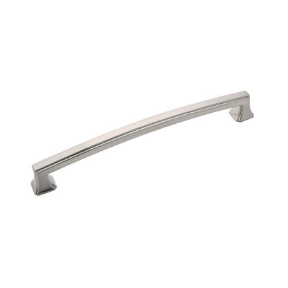 Facette Collection Knob 1-3/8 Inch Diameter Satin Brass Finish