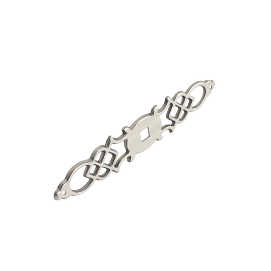 Facette Collection Knob 1-3/8 Inch Diameter Satin Brass Finish