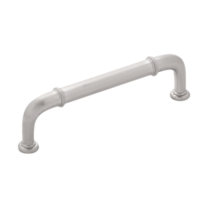 Facette Collection Knob 1-3/8 Inch Diameter Satin Brass Finish