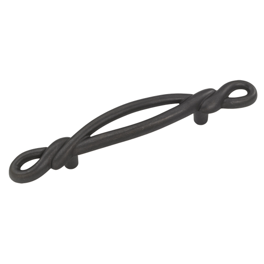 Facette Collection Knob 1-3/8 Inch Diameter Satin Brass Finish