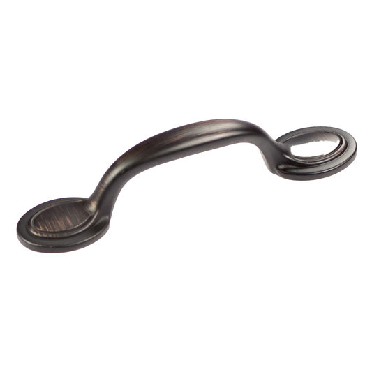 Facette Collection Knob 1-3/8 Inch Diameter Satin Brass Finish