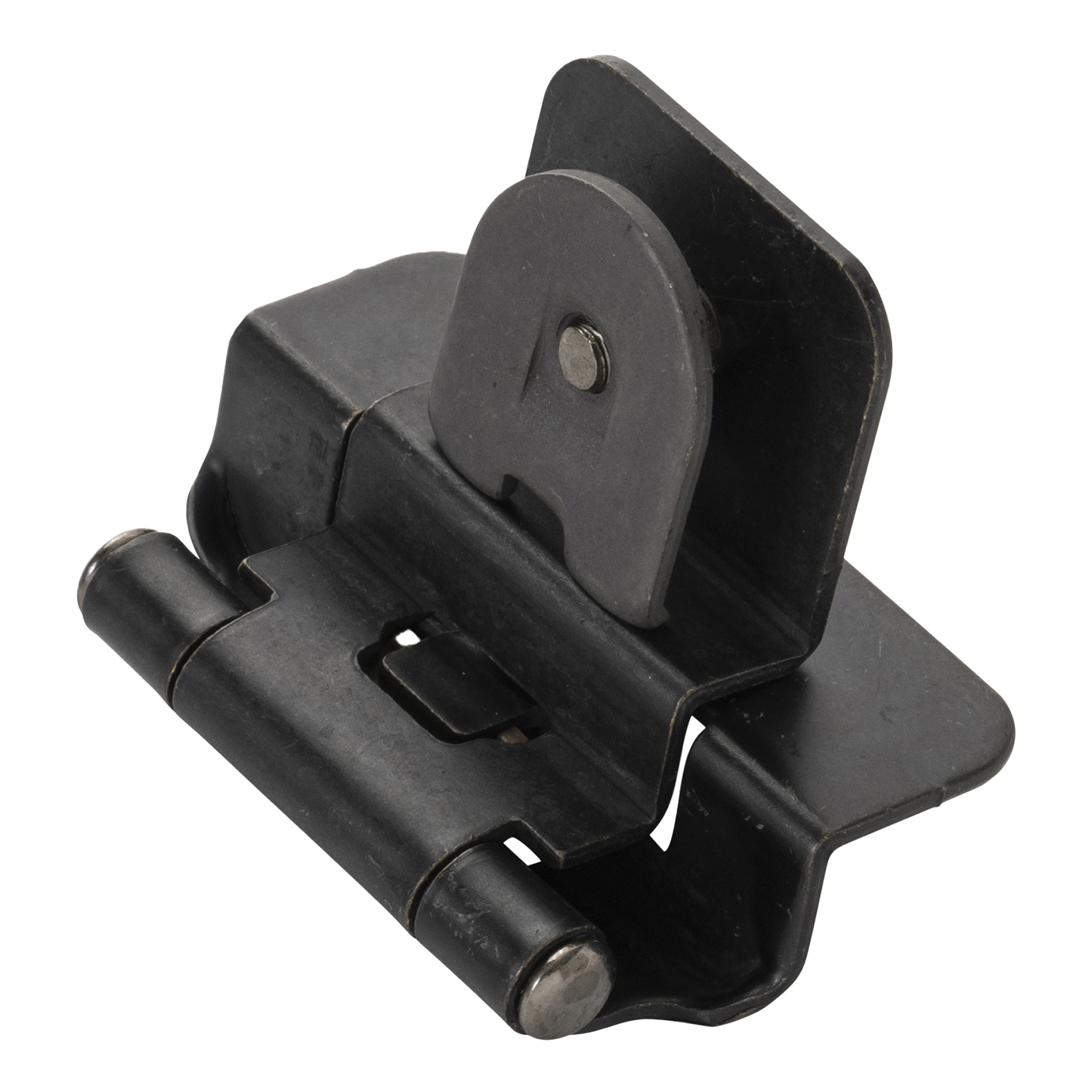 Facette Collection Knob 1-3/8 Inch Diameter Satin Brass Finish