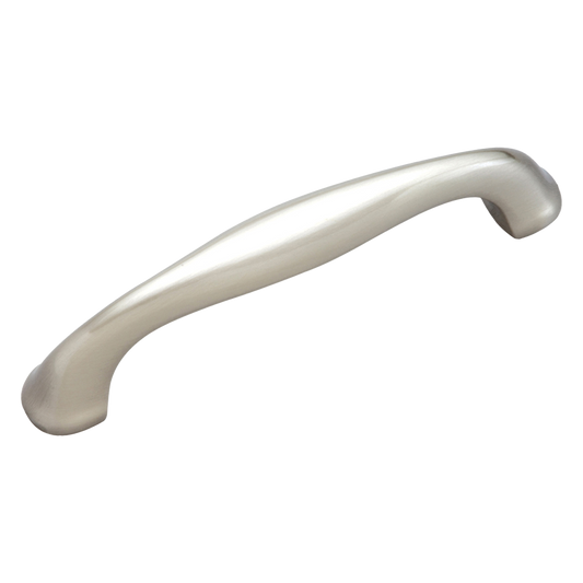 Facette Collection Knob 1-3/8 Inch Diameter Satin Brass Finish