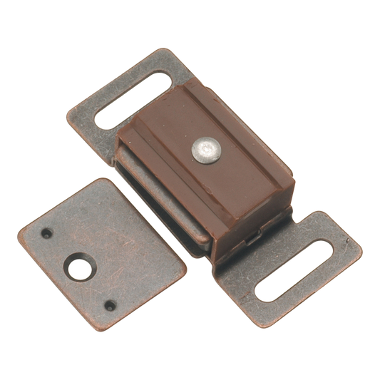 Facette Collection Knob 1-3/8 Inch Diameter Satin Brass Finish