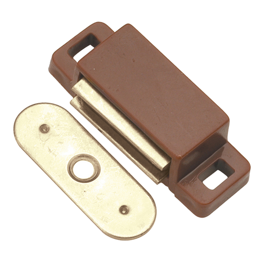 Facette Collection Knob 1-3/8 Inch Diameter Satin Brass Finish