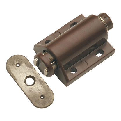 Facette Collection Knob 1-3/8 Inch Diameter Satin Brass Finish