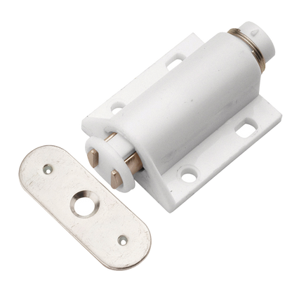 Facette Collection Knob 1-3/8 Inch Diameter Satin Brass Finish