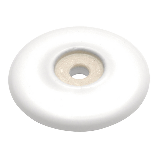 Facette Collection Knob 1-3/8 Inch Diameter Satin Brass Finish