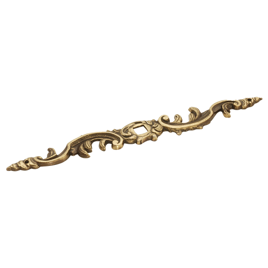 Facette Collection Knob 1-3/8 Inch Diameter Satin Brass Finish