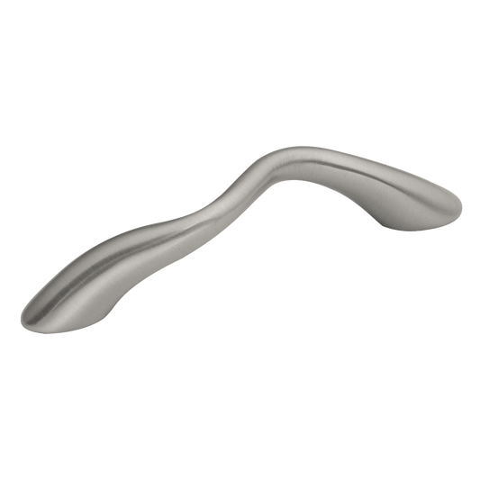 Facette Collection Knob 1-3/8 Inch Diameter Satin Brass Finish