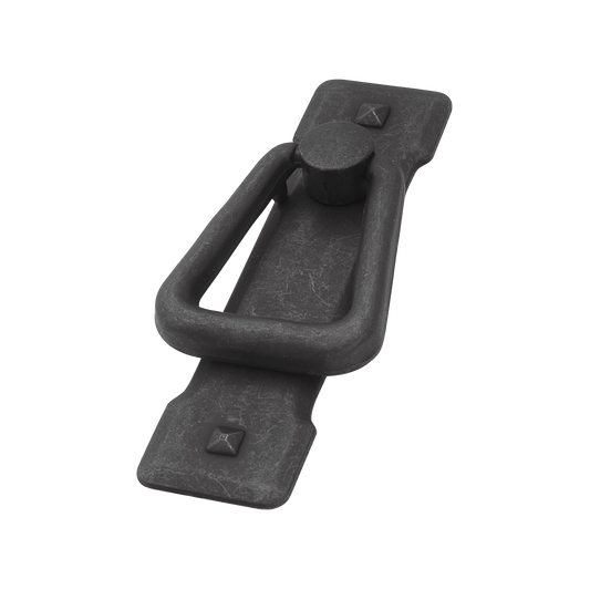 Facette Collection Knob 1-3/8 Inch Diameter Satin Brass Finish