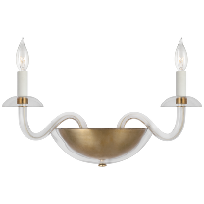Brigitte Small Double Sconce