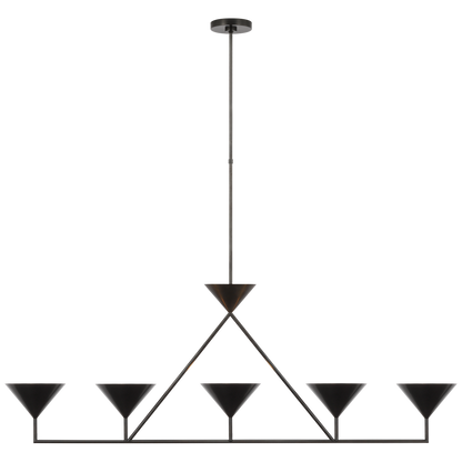 Orsay XL 5-Light Linear Chandelier